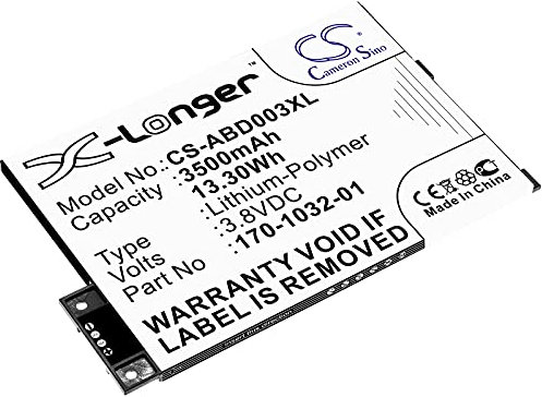 NEU Ersatz Akku Fit Amazon Kindle 3, Kindle 3 Wi-fi, Kindle 3G, Kindle Graphite, Kindle III(3500mAh / 13.30Wh)