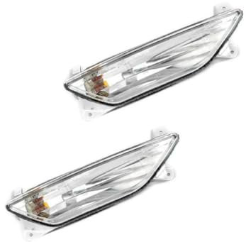 Streetparts24 Blinker Paar vorne links + rechts E-geprüft passend für Piaggio MP3 125, 250, 400 (ab Baujahr 2007)