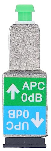 LOCADENCE Glasfaser Stecker Adapter, SC APC Stecker auf UPC Buchse, Kompatibler Visueller Fehlerorter für Glasfaser Verteilerrahmen