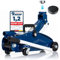 NTG Hydraulischer Wagenheber 2T (2000 kg) mit Gummiauflage – Robuster Rangierwagenheber aus Stahl, Hubbereich 130–330 mm – Für PKW, Auto, SUV & Werkstatt-Einsatz (WGH.2130.SET3)