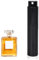 Disnace Perfumador Dispensador de Viaje 10ml, Recargable, Atomizador, Spray Pulverizador Pequeño, Botella Vacía, Frascos para Perfume (Negro)