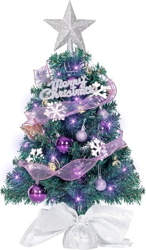 Desktop Albero di Natale viola