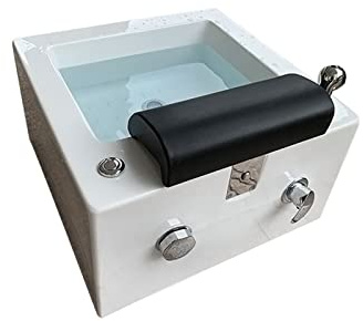 Fußwanne zum Einweichen der Füße, Wasser-Fußmassagegerät mit Temperaturkontrollschalter – beruhigt und entspannt müde Füße, Farblicht, Schaumbad, Fußpflege