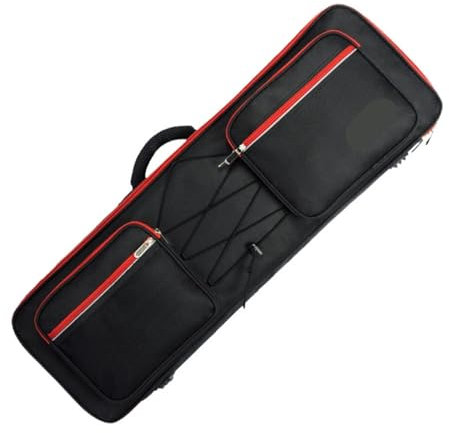 LULUMAIC Piano Keyboard Bag Thickened Nylon 49 key Universal Instrument Keyboard Bag Portable Waterproof Electronic Piano Cover Case Waterproof For Piano