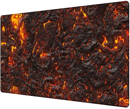 JIALONG Gaming Mauspad, XXL Mousepad, Durable Tischunterlage Schreibtischunterlage mit genähten Kanten, Anti Rutsch Desk Matte für Gamer, Büro und Haus - Grosses 900x400 mm