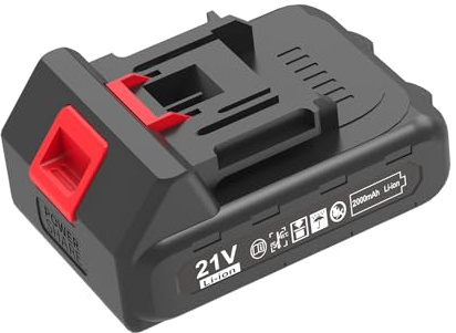 21V Lithium-Akku mit 2×1,5Ah Batterien, Kompatibel mit Rasentrimmer, Überladungsschutz, Lang anhaltende Leistung
