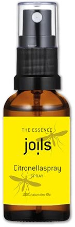 JOILS® Citronella-Spray | 100% naturreines ätherisches Öl, 30ml, Spray für Zuhause & unterwegs…