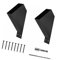 JAYIOLA 2 Stück Pergola Hause Terrasse Hof DIY Post Basis Kit Pavillon Kit