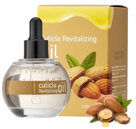 Cuticle Oil - 45ML Almond Cuticle Oil for Nails Dry Skin - Nutrition Soften Oil Plant Cuticle Nutrient Oil Nourish Repair Damaged for Nail Care Moisturizes Strengthen Bright