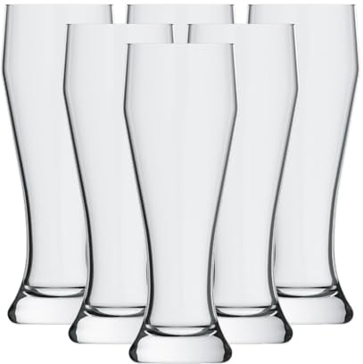 Rastal Ranft Weizenbiergläser 0,5l 24er Set – Klassisches Weißbierglas 0,5 Liter (ungeeicht) – Robust & Spülmaschinenfest – Biergläser für Gastronomie & Zuhause