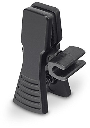 Pronomic MCH-100SB Mikrofonhalter (passend für Pronomic MCM-100 Instrumentalmikrofon an Saxophon, Brass Instrumenten, Cajon u.ä.) schwarz