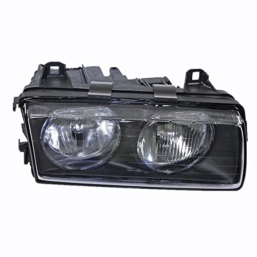 BESTPRICE 1x phare avant phare principal droit (côté passager) Compatible avec BMW Série 3 (E36), 3 Cabriolet (E36), 3 Coupe (E36), 3 Touring (E36)
