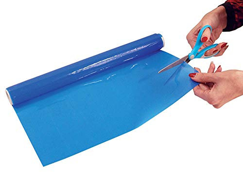 Aidapt Blue Non Slip Mat Material Roll 100 x 40 cm for use on Tables, Trays, Counters and Draws