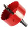 TOOLSTAR M42 HSS Bi-Metal Hole Saw, 15-200mm, Red, Compatible with Plastic, Iron, Stainless Steel, Hole Saw, Saw Blade