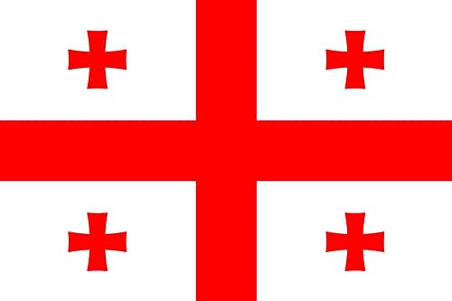 Georgia Länderflagge, Sportveranstaltungen, Kneipen, Grill-Dekorationen für Rugby, Sport, WM 2023, Banner, Fan-Unterstützung, Tischabdeckung, 152 x 91 cm