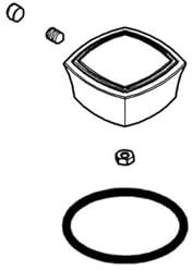 GROHE Bouton d'inversion 48216 Chrome/doré