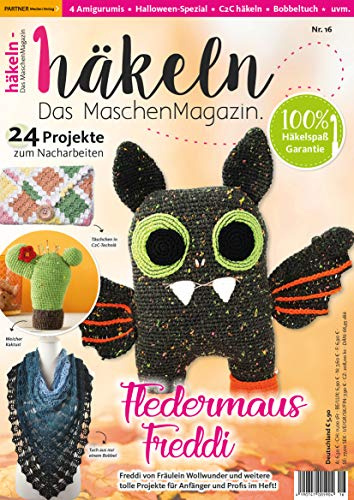 Häkeln-das Maschenmagazin 16/2019 Fledermaus Freddi