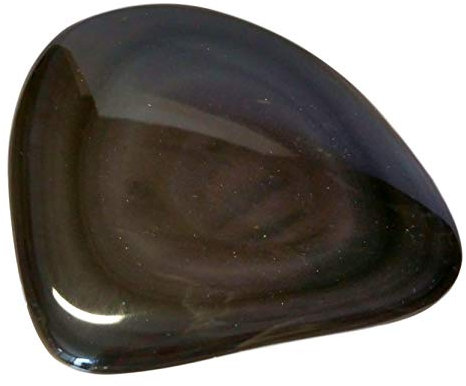 WLM Galet en Obsidienne œil céleste 6 cm