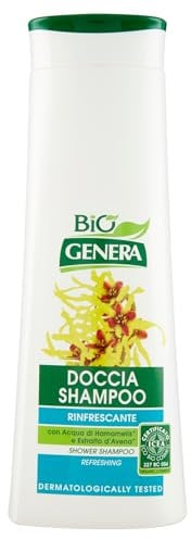 Genera BiÓ Doccia Shampoo Rinfrescante con Acqua di Hamamelis* e Estratto d'Avena 400 ml
