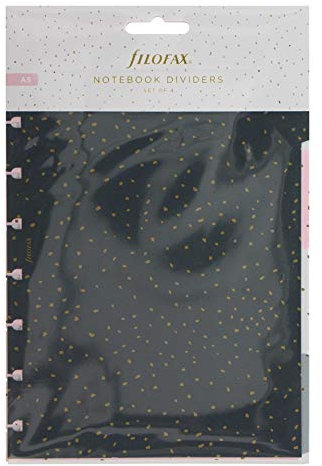 Filofax Confetti A5 Notebook Dividers, 142123