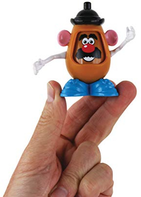 Worlds Smallest Tête de Pomme de Terre Miniature du Jouet Classique entièrement jouable et précis Comprend Une Fonction de Changement de Visage