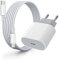 20W PD Cargador USB C, Carga Rápida Power Delivery con 6.6ft USB C Cargador Adaptador Compatible con iPad Pro 12.9/11 inch 2021/2020/2018,iPad Air 4th 2020,iPad Mini 6th,Google Pixel 5/4/3XL,Huawei