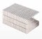MIN CI 6x3x1.5mm Neodym Magnete Extra Stark,120 Stück Starker Magneten Rechteckig Flach Magnet Halt Mini Magnete Magnetplatten Kleine Magnete Kühlschrank Fotos Karten Postkarte Büro