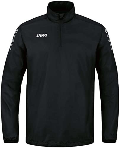 JAKO Team Rainzip Sweatshirt Dunkel schwarz, L Herren