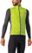 CASTELLI 4521512-383 SQUADRA STRETCH VEST Sports vest Men's Elektrischer Kalk/Dunkelgrau XXL
