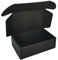 CH-BOX Royal Mail Versandkartons, Wellpappe, 15 x 10 x 5 cm, Schwarz, 50 Stück