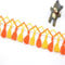 HAOBIN Quaste Trim Quasten Fransen 4.5 Meter Bommel Borte Spitzenborte Pom Pom Borte Spitzenband Pompon Borte Bommelborte Fransenband Zierborrte NäHen Handwerk Kleidung Diy NäHen ZubehöR Dekoration(A)