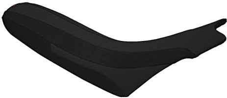 Sitzbankbezug kompatibel mit KTM LC4 640 2000-2004 schwarz mit schwarzen Nähten (B)