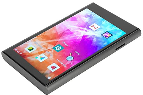 MP4-Player mit BT und WLAN, 4-Zoll-MP4-Player mit HD-Touchscreen, Octa Core HiFi-Sound, Tragbarer Musikplayer mit BT-WLAN für Android