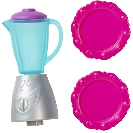 Ersatzteile f r Barbie Puppe Hello Dreamhouse - DPX21 ~ Ersatz Barbie Size Blender und rosa Platten