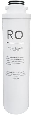 Vortopt Filtro de Repuesto RO Compatible Con ósmosis Inversa UR02, Vida útil de 12 a 24 Meses, Filtro UR02 RO