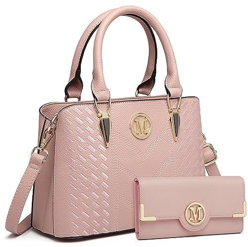 Miss Lulu Sac à main femme élégant-sac a main femmes bandoulieres motif chevron,sac besace sacoche femme - Idéal courses/travail