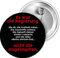 Sammys Shirt Store Es war die Regierung Nicht die Ungeimpften Button 38 mm