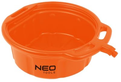 NEO TOOLS Ölwanne Mehrzweckwanne Öl-Auffangwanne für universellen Einsatz, praktische Abtropfmöglichkeit Öl-Auffangwanne Aus Polyethylen Mit Tragegriffen| 12-16l | (Mit Ausgießer 16l)
