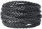 GORGECRAFT 5m x 5mm Black Leather Cord PU Braided Thread 2mm Thick Flat Folded Imitation Leather String Rope for Retro Bracelet Anklets Choker Necklace Bolo Tie Jewelry Making Gift Wrapping Supplies