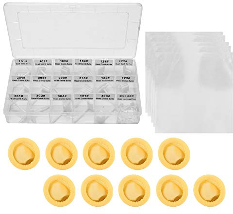 Beufee 50PCS Hard Drive Head Replacement Comb, Practical Hard Drive Repair Head Tool Set Hard Disk Magnetic Head Data Recovery HDD Repair Tool