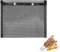 Large BBQ Mesh Grill Bags NonStick Grill Mesh Bag High Temperature Resistant Bag for Electric Gas Charcoal Grill for Charcoal (Large (50 X 35 X 25cm / 19.7 X 13.8 X 9.8in))