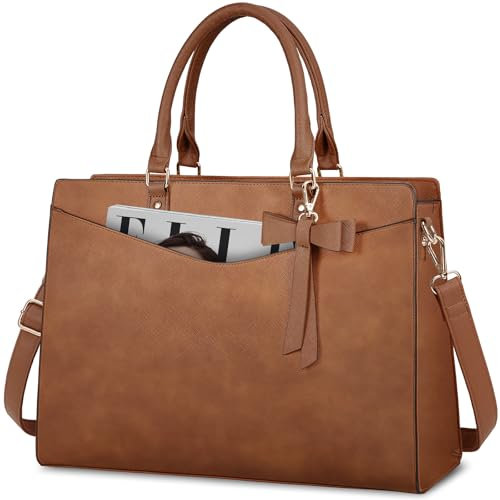 Dakuly Handtasche Damen Shopper Tasche Damen Groß Laptoptasche 15,6 Zoll Arbeitstasche Business Taschen Umhängetasche Aktentasche Wasserdicht