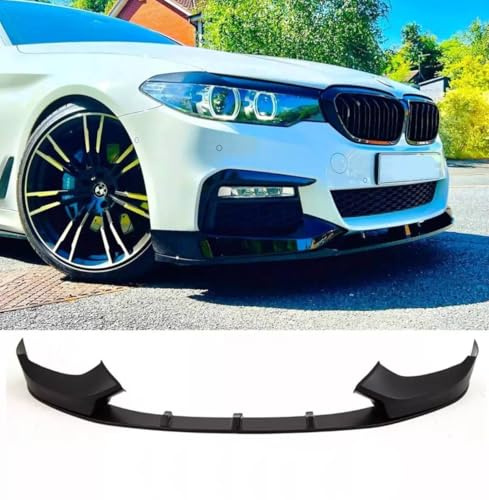 For Auto Perfectionists UK Front Boot Spoiler Compatible With BMW 5 Series G30 G31 PRE-LCI 2017-2024 M Sport ABS Gloss Black