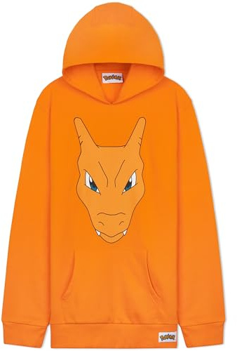 Pokemon Hoodie for Boys Teens, Hooded Sweatshirt, Pikachu Eevee Pullover Casual Sports, Long Sleeve Jumper, Anime Gifts for Boys