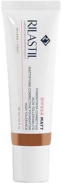 Rilastil Difesa Make Up - MATT Fondotinta Correttivo Tonalità 04, 30 ml