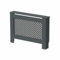 RADIANT LIVING® Diamond Cross Pattern Radiator Cover Modern Anthracite Grey Painted MDF Living Room Cabinet for Radiators, Medium (H: 81.5 / W: 112 / D: 19cm)