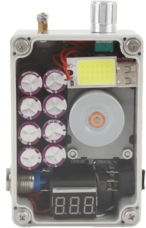 Drikou Handkurbelgenerator, tragbares Notfall -USB -Ladegerät Compact Survival Light -Ausrüstung für Camping -Wanderungen im Freien und Notfallvorsorge