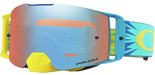 Oakley Front Line Prizm Motocross Brille Blau/Gelb