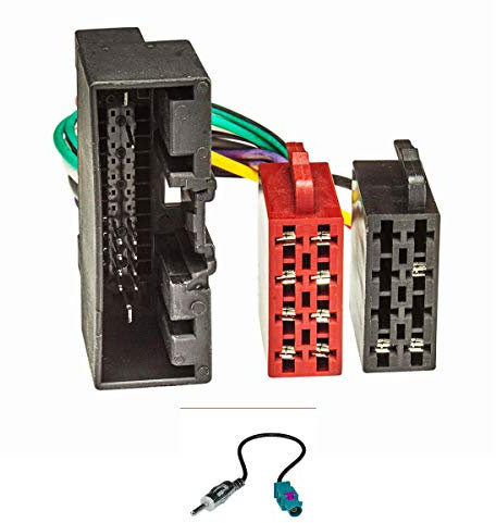 tomzz Audio 7015-006 Radio Adapter Kabel Set kompatibel mit Ford ab 2010 Focus Fiesta C-Max B-Max Kuga Transit Tourneo Landrover auf ISO Norm