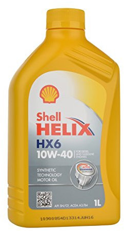 Shell Helix HX6 10W40 Motoröl, 1L